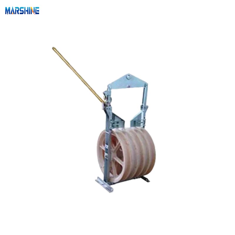 Φ916mm Nylon Sheave Helikopter Kabellenstrengblok