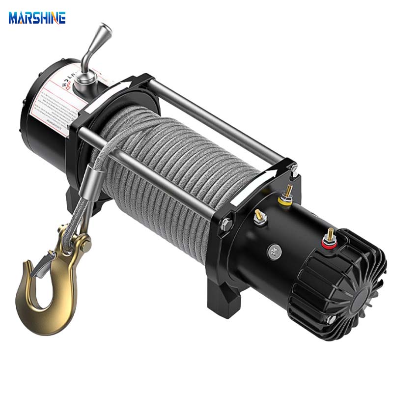 12000 kg elektrisk drevet 12V/24V kabel vinsjemaskine