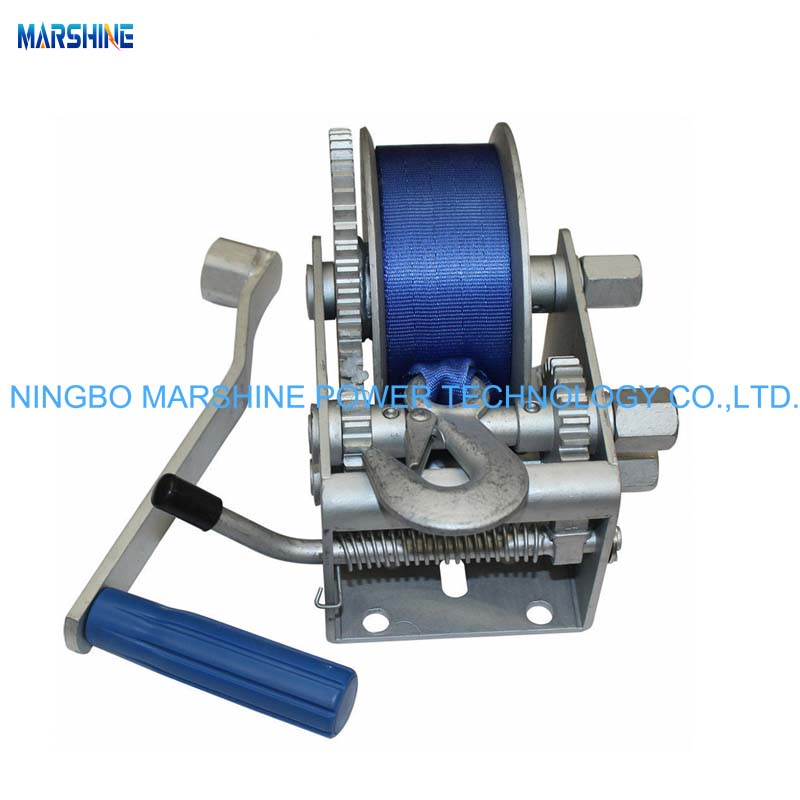 Sådan bruges Marshine Hand Crank Wire Rope vinsch
