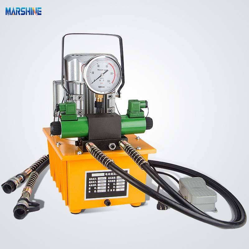 Sådan bruges Marshine ZCB-700 Magnetventil Hydraulisk elektrisk pumpe