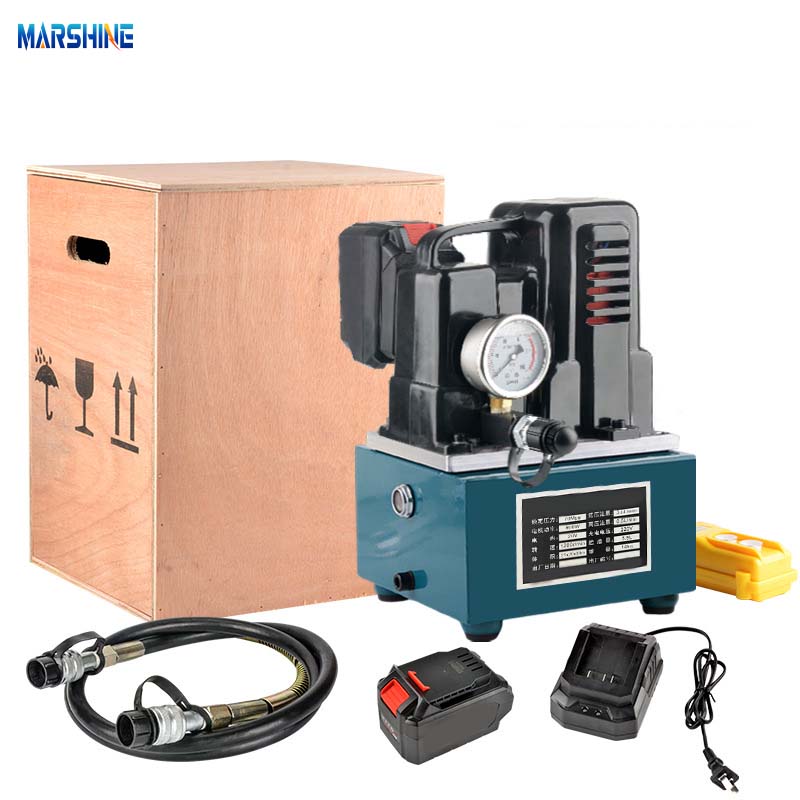 Sådan bruges Marshine GYB-63D Single-Circuit genopladelig hydraulisk elektrisk pumpestation