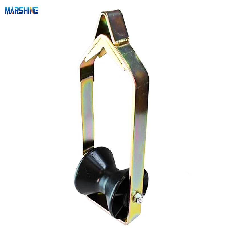 Sådan bruges Marshine Overslash Kabelrulle Aluminiumsramme Nylon Kabellenstrengblok