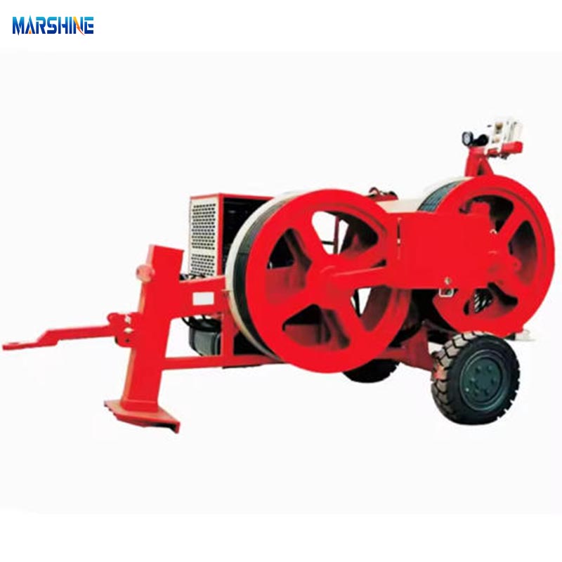 Sådan bruges dobbelt tromle hydraulisk kabeltrækstrammer