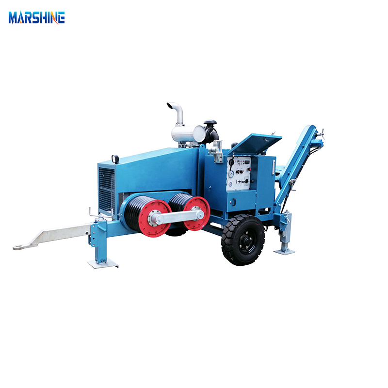Automatisk hydraulisk kabeltræk Winch Machine 20T