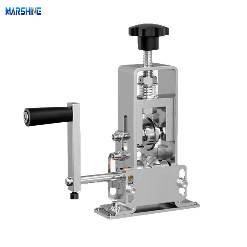 Håndskruet stålramme bærbar wire afisoleringsmaskine