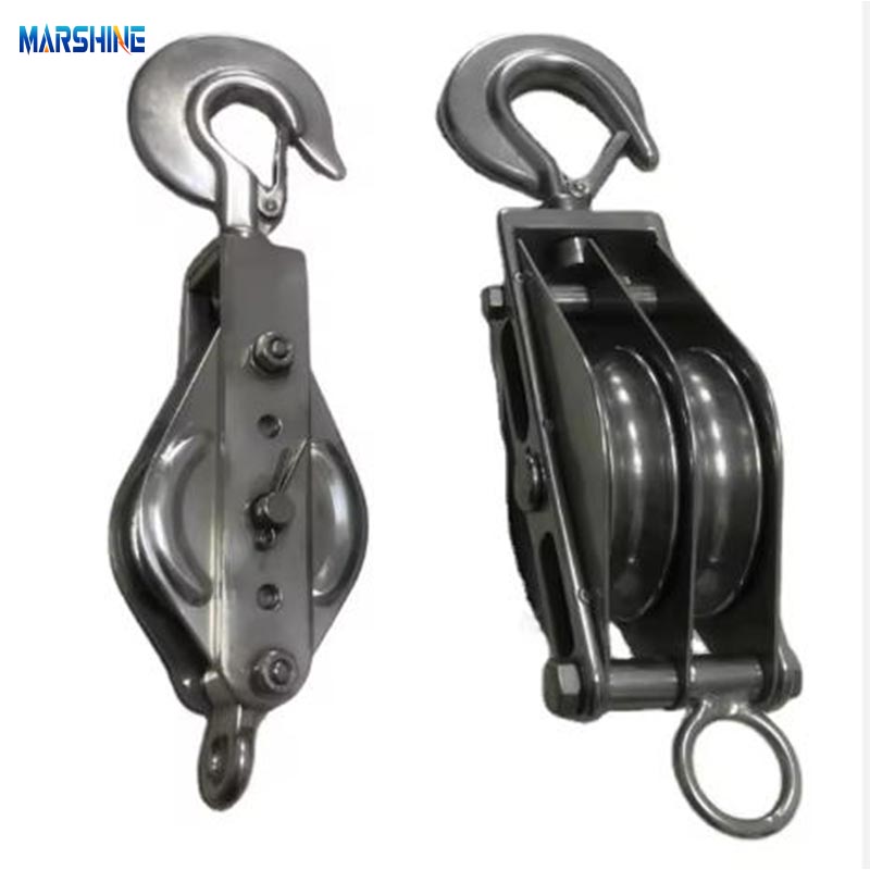 Heavy Duty Single Sheave Alloy Steel Hoist Blocks