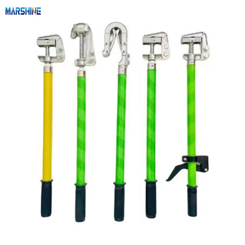 Højspændingsfiberjordingsstang