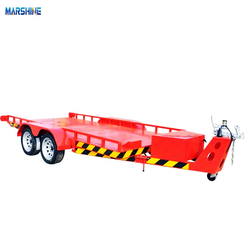 Hydraulisk tilt 6x15 26 fods tandem utility trailer