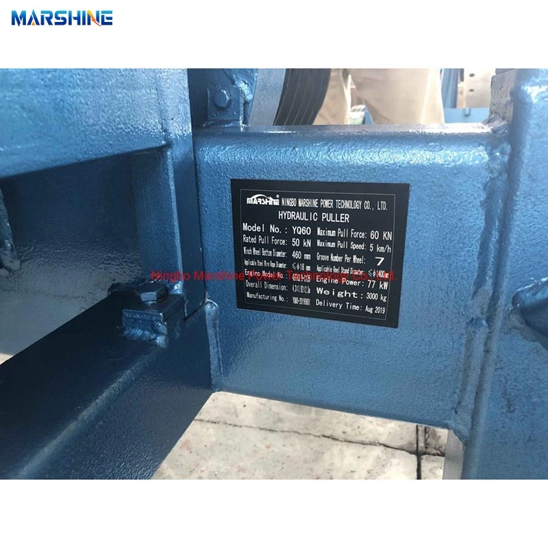 Hydraulic Cable Pulling Winch Machine 5t