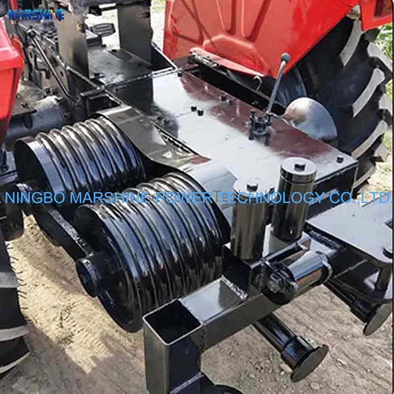 Four Wheel Drive Tractor Cable Pulling Winch Machine