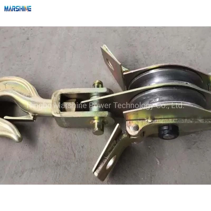 Hydraulic Cable Drum Trailer With Double Reel