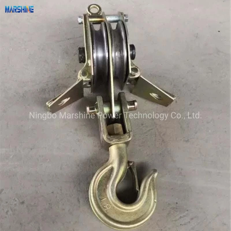 Hydraulic Cable Drum Trailer With Double Reel