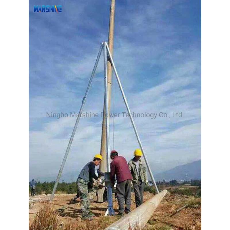 Tubular Tower Mounted Gin Pole