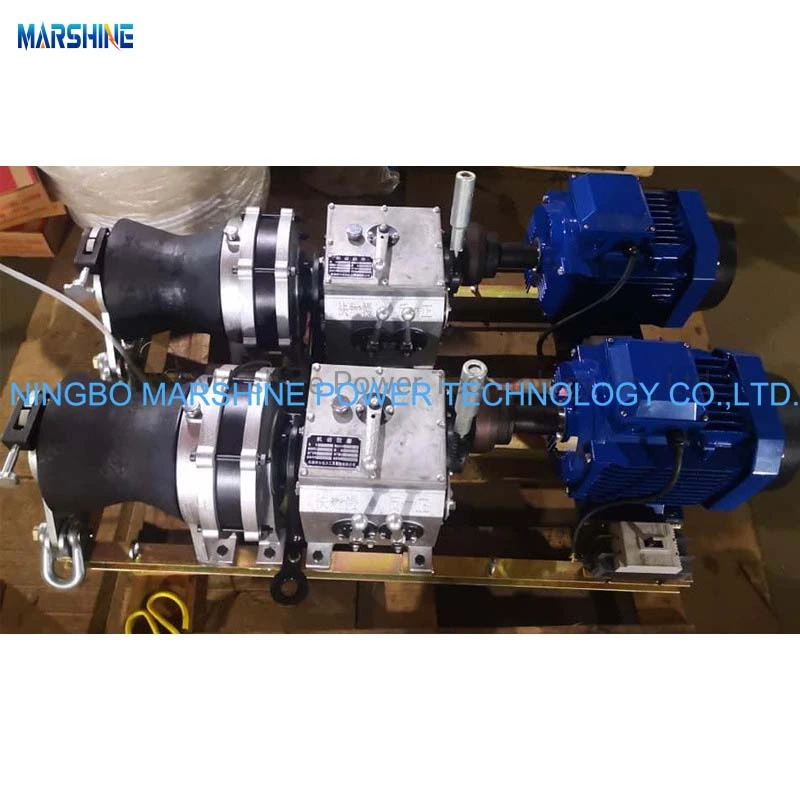 Light Weight Electrical Cable Pulling Winch Machine