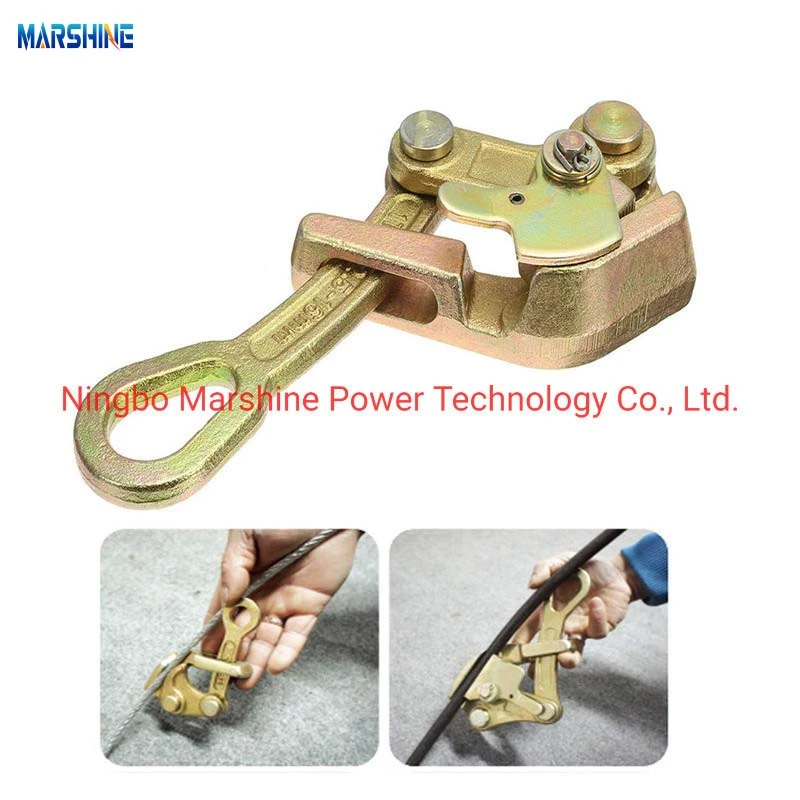 Casting Aluminum Alloy Cable Gripper Cable Come Along Clamp