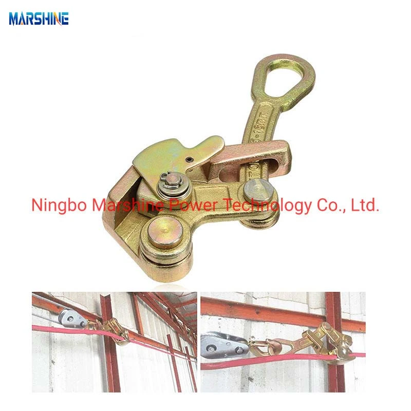 Casting Aluminum Alloy Cable Gripper Cable Come Along Clamp