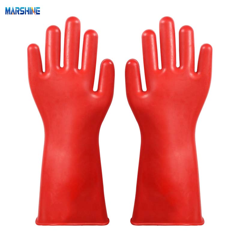 Isolerende beskyttende gummi -handsker
