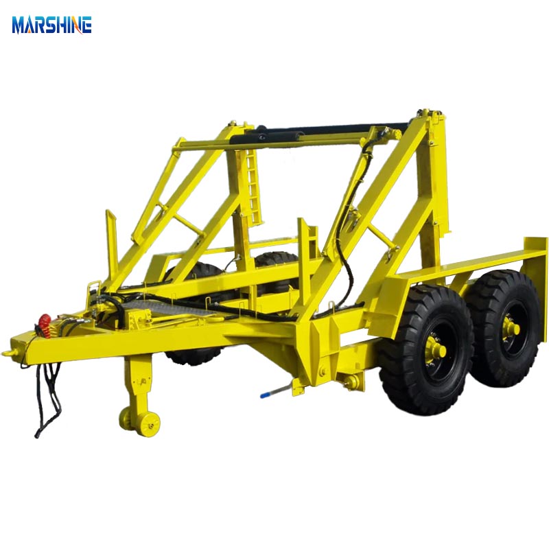 MAR-CD-700 Kabeltromle Trailer Dobbeltaksel