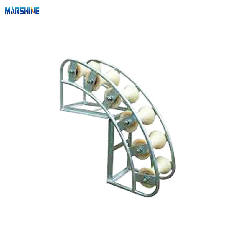 Multi-roller pithead beskyttelseskabelrulle