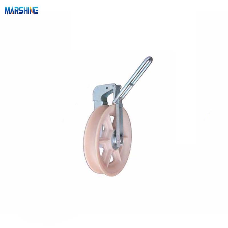 Φ508mm Nylon Sheave Helikopter Kabellenstrengblok